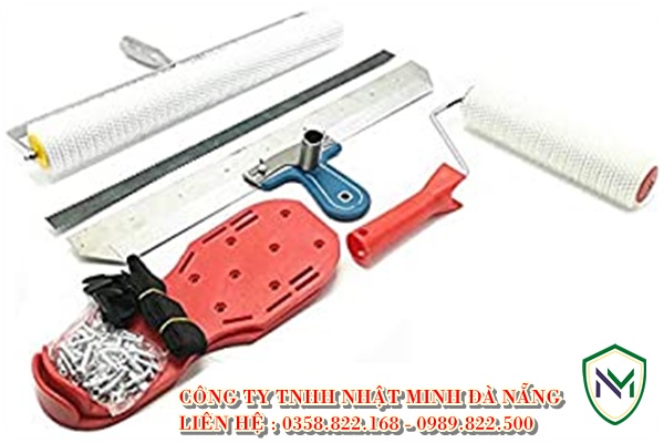 dụng cụ thi công sơn epoxy tự san phẳng công cụ thi công sơn epoxy tự san phẳng