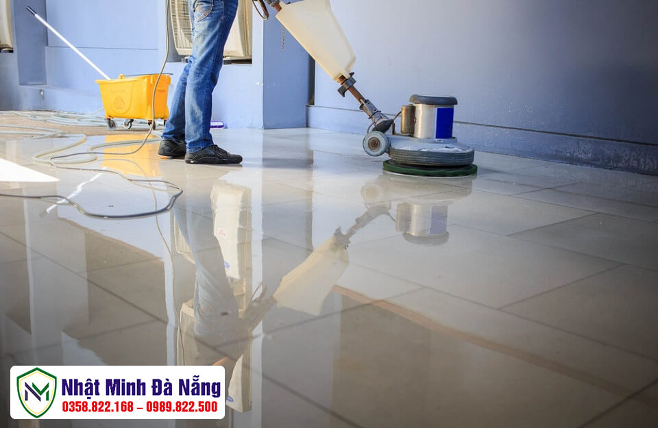 Thi công làm sạch sàn