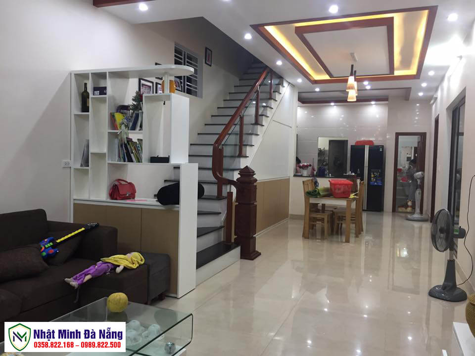 Nhà cửa sạch sẽ sau khi vệ sinh