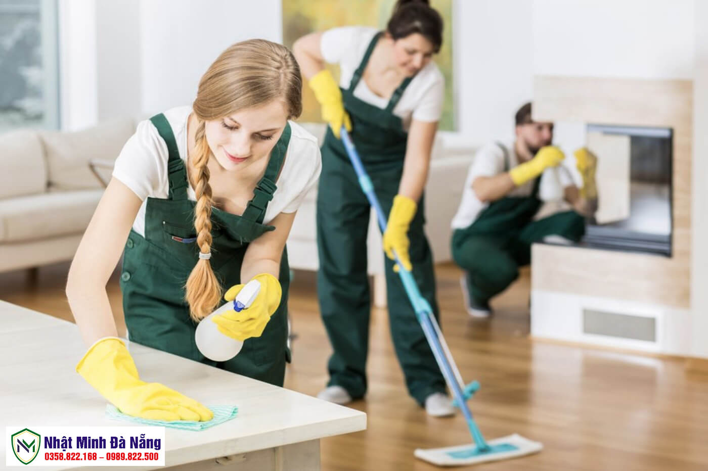 Vệ sinh phòng khách và nhà ở