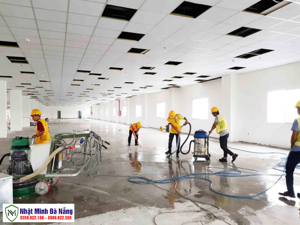 Quy trình vệ sinh công nghiệp Nhật Minh Đà Nẵng