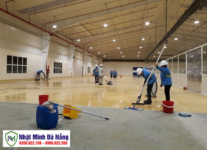 Làm sạch nhà xưởng tại Nhật Minh