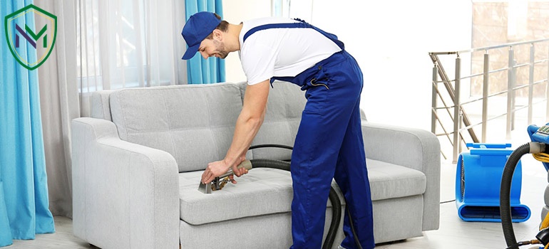 Dịch vụ vệ sinh sofa tại nhà thực hiện giặt trên mọi chất liệu vỏ bọc sofa